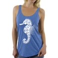 thumbnail image 1 of Awkward Styles Seahorse Tanks for Women Racerback Tank Top for Ladies Women Fashion Collection Tracery Tshirt for Mom Indian Pattern T-Shirt for Her Gifts for Wife Seahorse Shirts Racerback T-Shirt, 1 of 4