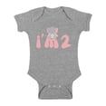 thumbnail image 1 of Awkward Styles Second Birthday Animal Themed Party Elephant 2nd B Day One Piece Baby Birthday Elephant Bodysuit Elephant Outfit for Baby Boy and Baby Girl Elephant Birthday Gifts Newborn Baby Girl Clo, 1 of 4