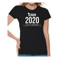 thumbnail image 1 of Awkward Styles Senior 2020 T-Shirt Class of 2020 T Shirts for Women Funny Graduation Shirts, 1 of 4