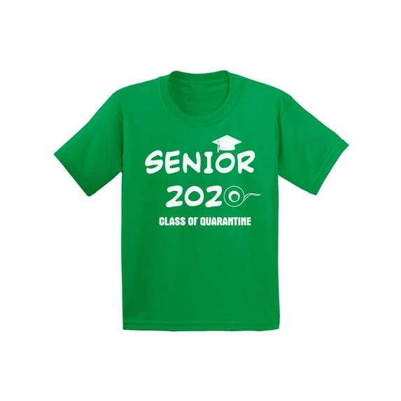 Awkward Styles Senior 2020 White Print Youth Shirt Seniors Unique Gala Shirts Graphic Outfit for Kids
