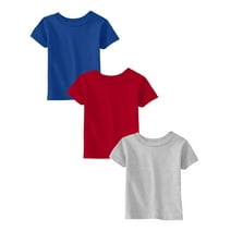 Awkward Styles Set of 3 Shirts for Boys Blue Red Grey T-Shirt Infant Tee Baby Boy T-Shirts Kids Shirt Short Sleeve Three Pack Brights Shirts