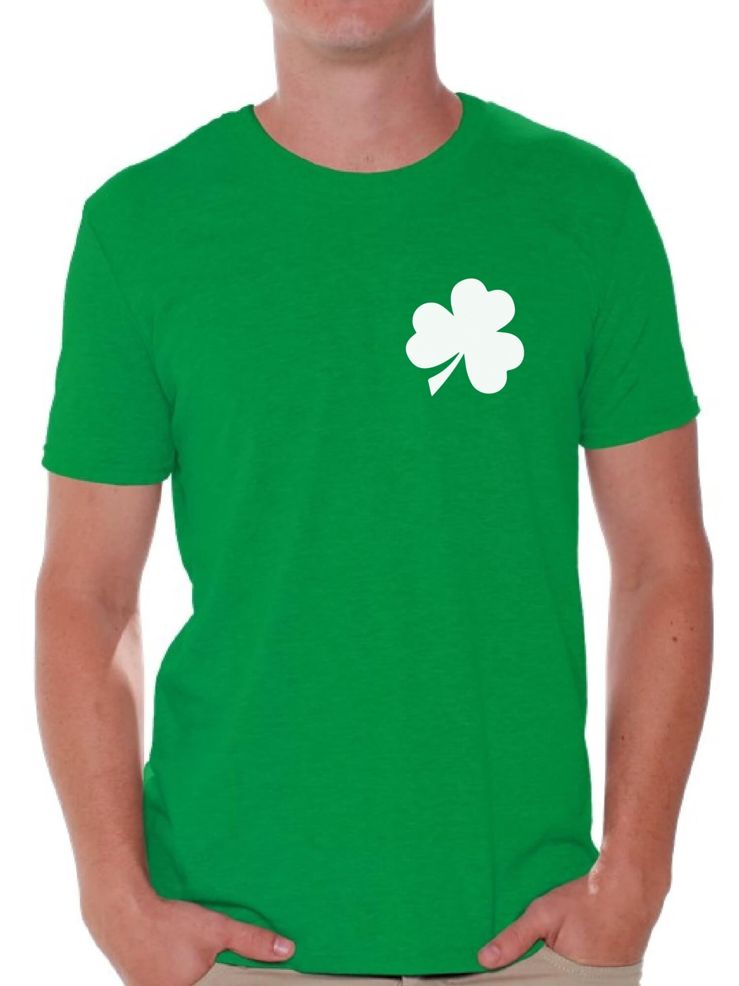 ZCFZJW Mens St. Patrick's Day Green Shirts Funny Printed Casual Button Down  Short Sleeve Shamrock Pattern Graphic Hawaiian T-Shirts Trendy Holiday Gift  Tees Shirt Tops Green#01 9.89 