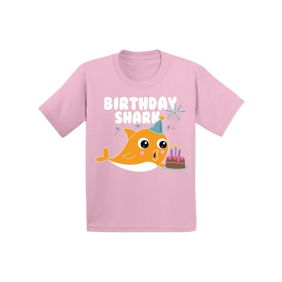 Awkward Styles Shark Birthday Party Shark Infant Shirts Shark Outfit for Boys Shark Lovers Gifts Shark Themed Party Cute Shark T Shirts for Girls Gifts for Children B Day T-Shirt Presents for Kids