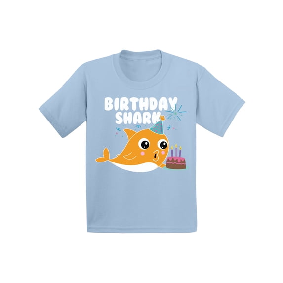 Awkward Styles Shark Birthday Party Shark Infant Shirts Shark Outfit for Boys Shark Lovers Gifts Shark Themed Party Cute Shark T Shirts for Girls Gifts for Children B Day T-Shirt Presents for Kids