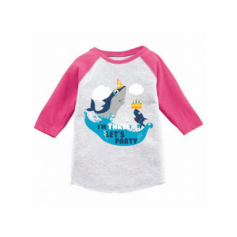 Funny Birthday Shark Boys Shirt Kids Party Gift Tee Funny Birthday Shark Boys Shirt Kids Party Gift Tee