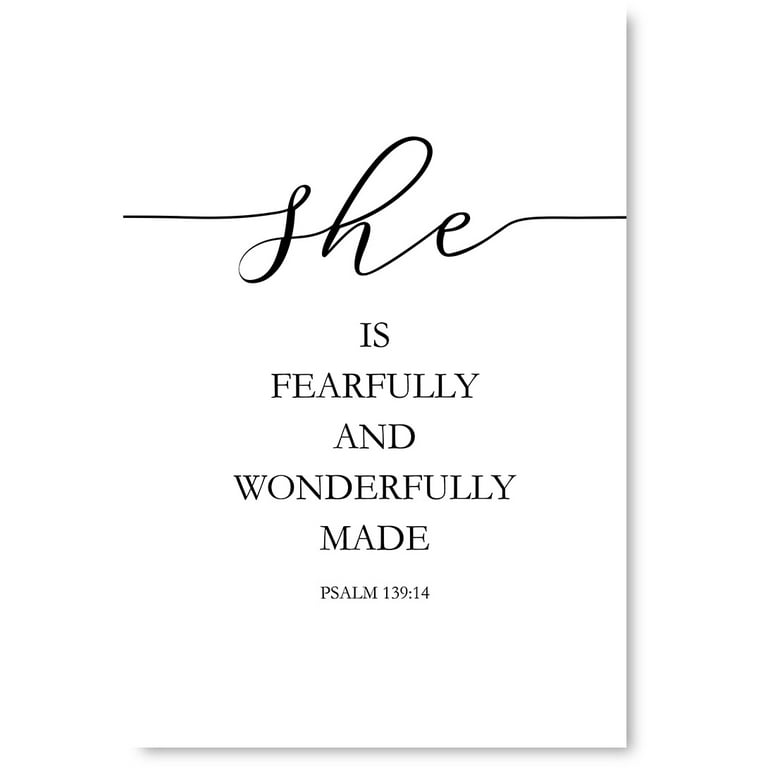Fearfully and Wonderfully Made {Poster} Fearfully and Wonderfully Made {Poster}