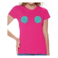 thumbnail image 1 of Awkward Styles Shell Clothes for Ladies Summer Vibes Womens T-Shirt Beach Tshirt for Women Summer Vibes Gifts for Girlfriend Beach Shirts Summer Clothing Collection for Women Shell T Shirt for Her, 1 of 4