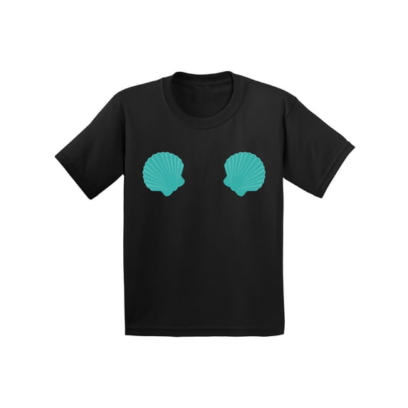 Awkward Styles Shell Toddler Shirt Shell T-Shirt for Children Beach Gifts for Little One Beach Clothing for Children Beach Shirt for Kids Summer T-Shirt for Boys Shell Shirts for Girls Vacation Shirt