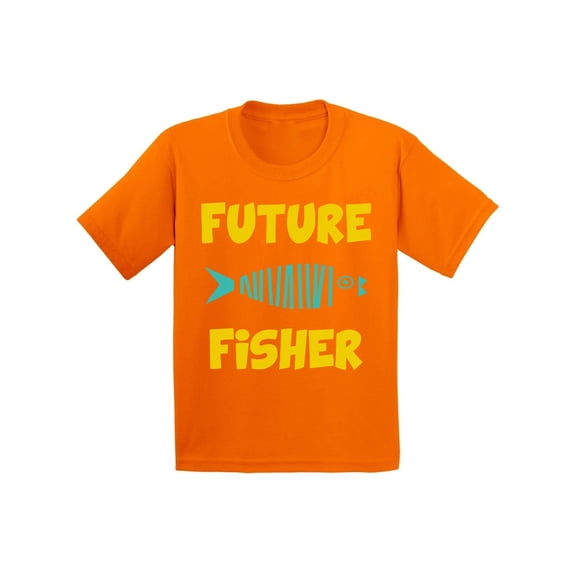 Awkward Styles Shirt for Kids Happy Fisher Shirt for Kids Fishing T Shirt for Boys Future Fisher Shirt for Girls Fishing Lovers Gifts Fisher T Shirt for Children Future Fisher Shirt for Kids