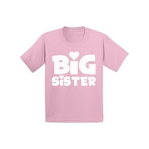 Awkward Styles Sister Collection Toddlers Shirts Gifts for Girls I'm Big Sister Shirt Big Sister Toddler Shirt Lovely T Shirts for Girls Girls Clothing Sis Tshirt for Kids Birthday Gifts for Sister