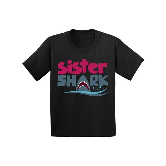 Awkward Styles Sister Shark Toddler Shirt Family Shirts Family Shirts Kids Shark T Shirt Matching Shark Shirts for Family Shark Birthday Party for Girls Shark Party Outfit for Baby Girl