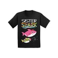 thumbnail image 1 of Awkward Styles Sister Shark Toddler T-Shirt Best Sis Shark Tee Family Matching Outfit Autism Awareness Gifts Kids Shirts Autism Shirts for Girls, 1 of 4