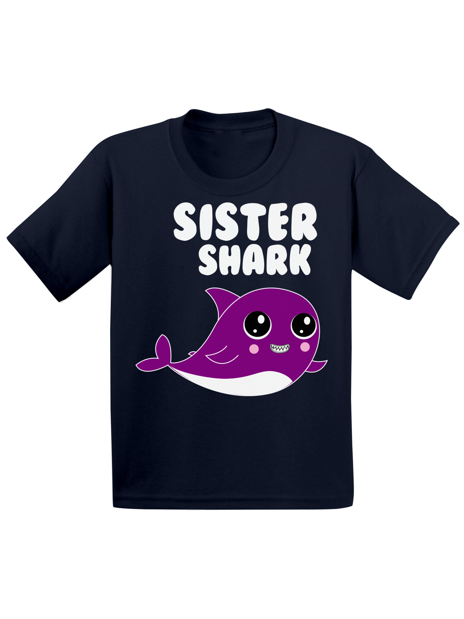 Awkward Styles Sister Shark Toddler T-Shirt Family Shirts Family Shirts Kids Shark T Shirt Matching Shark Shirts for Family Shark Birthday Party for Girls Shark Party Outfit for Baby Girl - image 1 of 4