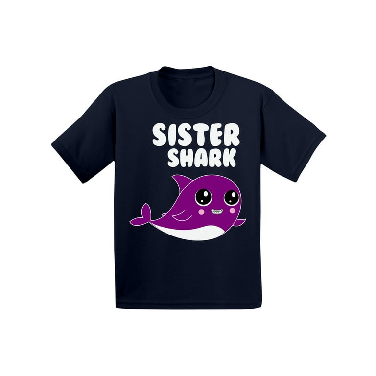 Sister Shark Doo Doo For Toddler Girl Matching Shirt Sister Shark Doo Doo For Toddler Girl Matching Shirt