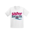 thumbnail image 1 of Awkward Styles Sister Shark Youth Shirt Shark Family Shirts for Kids Matching Shark Tshirts for Family Shark Themed Party Outfit for Girls Cute Shark Tshirt for Girls Matching Family Shark Shirts, 1 of 4