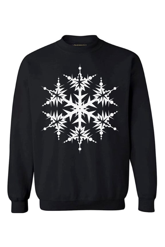 Snowflake Sweater Snowflake Christmas Sweatshirt Christmas Snowflakes Sweater Snowflake Christmas Sweatshirt for Men and for Women Christmas Snowflakes Holiday Sweatshirt
