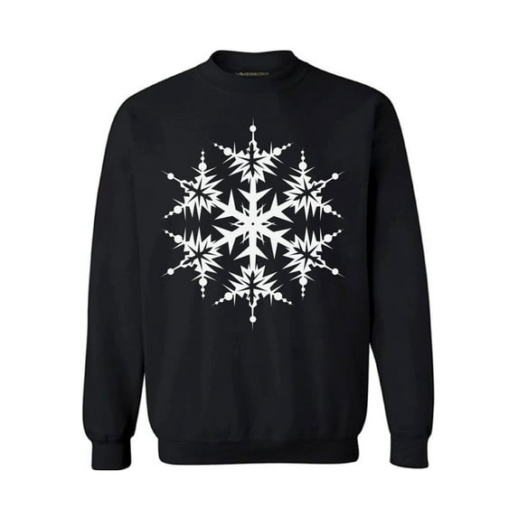 Awkward Styles Snowflake Sweater Snowflake Christmas Sweatshirt Christmas Snowflakes Sweater Snowflake Christmas Sweatshirt for Men and for Women Christmas Snowflakes Holiday Sweatshirt