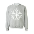 thumbnail image 1 of Awkward Styles Snowflake Sweater Snowflake Christmas Sweatshirt Christmas Snowflakes Sweater Snowflake Christmas Sweatshirt for Men and for Women Christmas Snowflakes Holiday Sweatshirt, 1 of 5