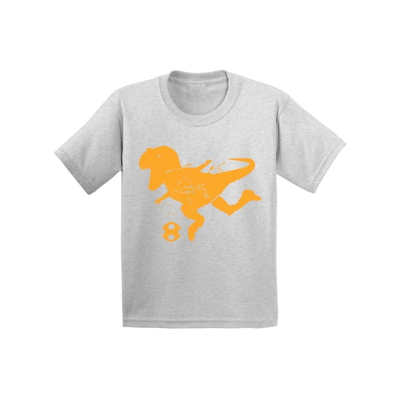 Awkward Styles Soccer Dinosaur Toddler Shirt Dinosaur Shirt for Toddler Boy Soccer Fans Soccer Outfit for Toddler Girl Soccer Shirt for Kids Dinosaur Gifts for Toddler Soccer T Shirt Sports Fan