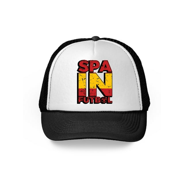 Awkward Styles Spain Futbol Hat Spain Trucker Hats for Men and Women Hat Gifts from Spain Spanish Soccer Cap Spanish Hats Unisex Spain Snapback Hat Spain 2018 Trucker Hats Spain Football Hat