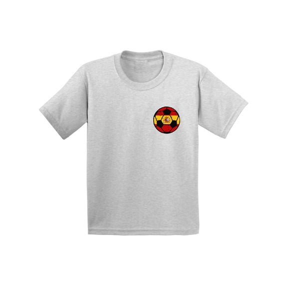 Awkward Styles Spain Soccer Youth Shirt Spain Youth Soccer Team Spain Shirts Spanish Flag Gifts Spain Soccer Ball Shirt for Boys Spain Tshirt for Girls Gifts from Spain Spanish Kids
