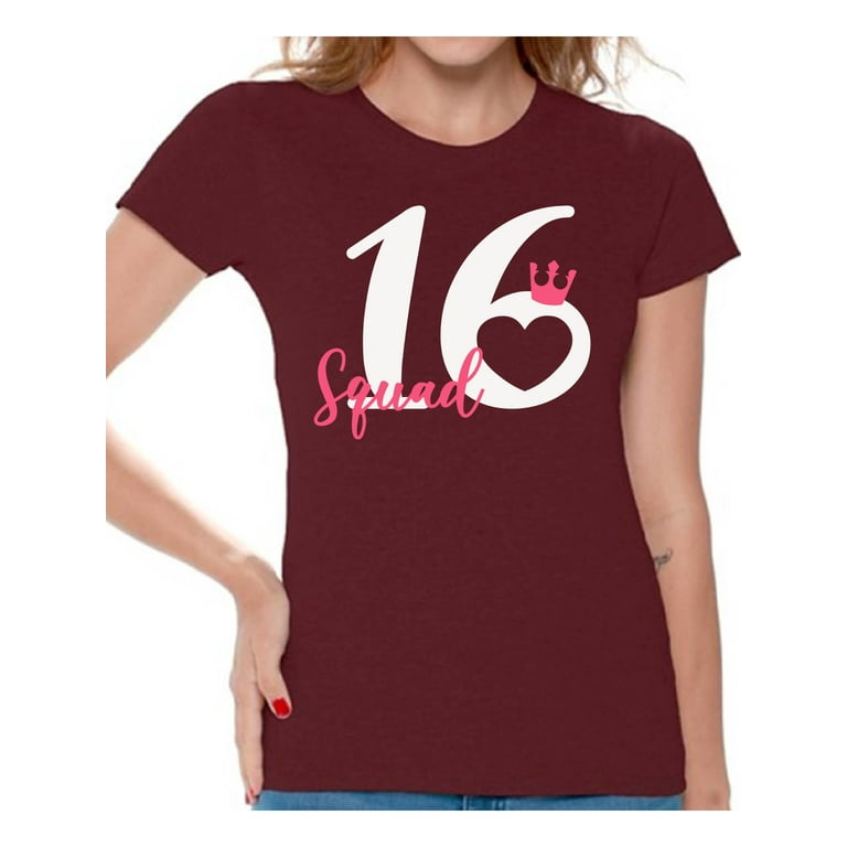 16th Birthday Girl Shirt- Sweet Sixteen Teenager Awesome Tee 16th Birthday Girl Shirt- Sweet Sixteen Teenager Awesome Tee