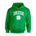 thumbnail image 1 of Awkward Styles St. Patrick's Day Hooded Sweatshirt Irish Clover Hoodie Luck of the Irish Four Leaf Clover Hoodie Sweater Irish Gifts for Women Irish Men's Sweater Lucky St. Patrick's Day Hoodie, 1 of 5