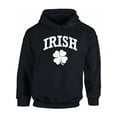 thumbnail image 1 of Awkward Styles St. Patrick's Day Hooded Sweatshirt Irish Clover Hoodie Luck of the Irish Four Leaf Clover Hoodie Sweater Irish Gifts for Women Irish Men's Sweater Lucky St. Patrick's Day Hoodie, 1 of 5