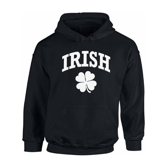 Awkward Styles St. Patrick's Day Hooded Sweatshirt Irish Clover Hoodie Luck of the Irish Four Leaf Clover Hoodie Sweater Irish Gifts for Women Irish Men's Sweater Lucky St. Patrick's Day Hoodie