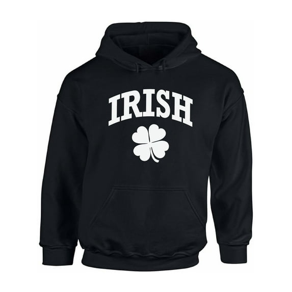 Awkward Styles St. Patrick's Day Hooded Sweatshirt Irish Clover Hoodie Luck of the Irish Four Leaf Clover Hoodie Sweater Irish Gifts for Women Irish Men's Sweater Lucky St. Patrick's Day Hoodie