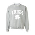 thumbnail image 1 of Awkward Styles St. Patrick's Day Irish Clover Sweatshirt Four Leaf Clover Crewneck Sweatshirt Irish Gifts Saint Patrick's Day Outfit Men's St. Patrick's Day Crewneck Sweatshirt Women's St. Patricks, 1 of 5
