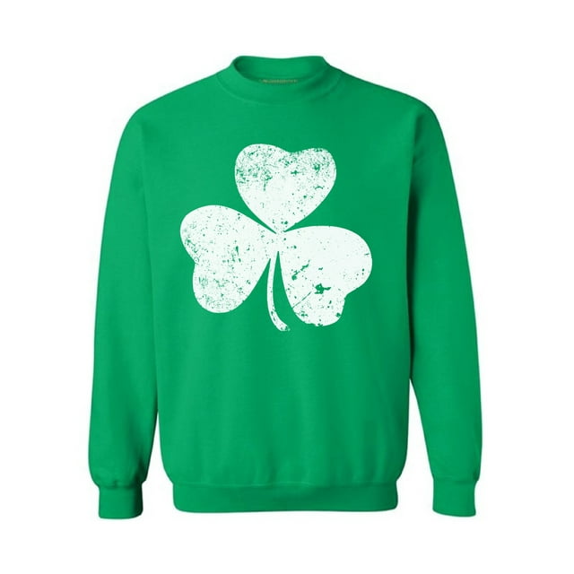 Awkward Styles St. Patrick's Day Sweatshirt Irish Clover Sweater Lucky Sweater for St. Patricks Irish Gifts Irish Shamrock Sweater Lucky Shamrock Sweatshirt Irish Pride St. Patricks Irish Sweater