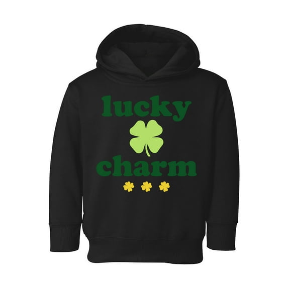 Awkward Styles St Patrick's Toddler Hoodie Lucky and Charm Hooded Sweatshirt for Kids Paddys Day