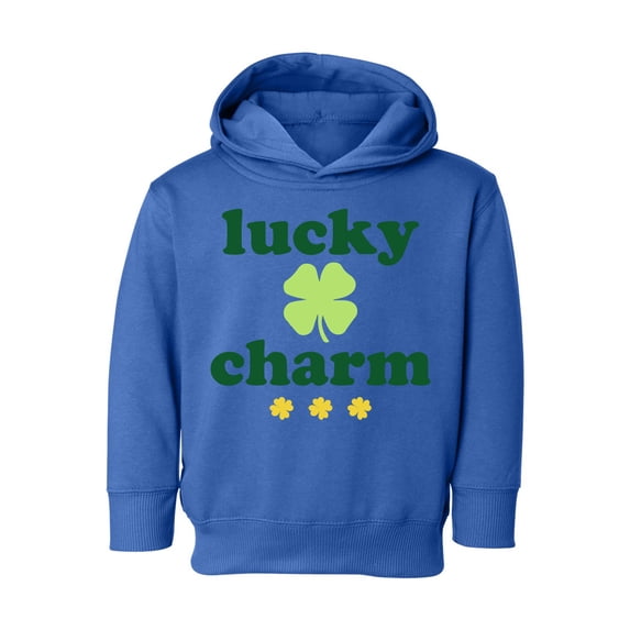 Awkward Styles St Patrick's Toddler Hoodie Lucky and Charm Hooded Sweatshirt for Kids Paddys Day