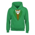 thumbnail image 1 of Awkward Styles St Patricks Day Hoodies for Kids Irish Tuxedo Hooded Youth Sweatshirt Proud Irish, 1 of 4