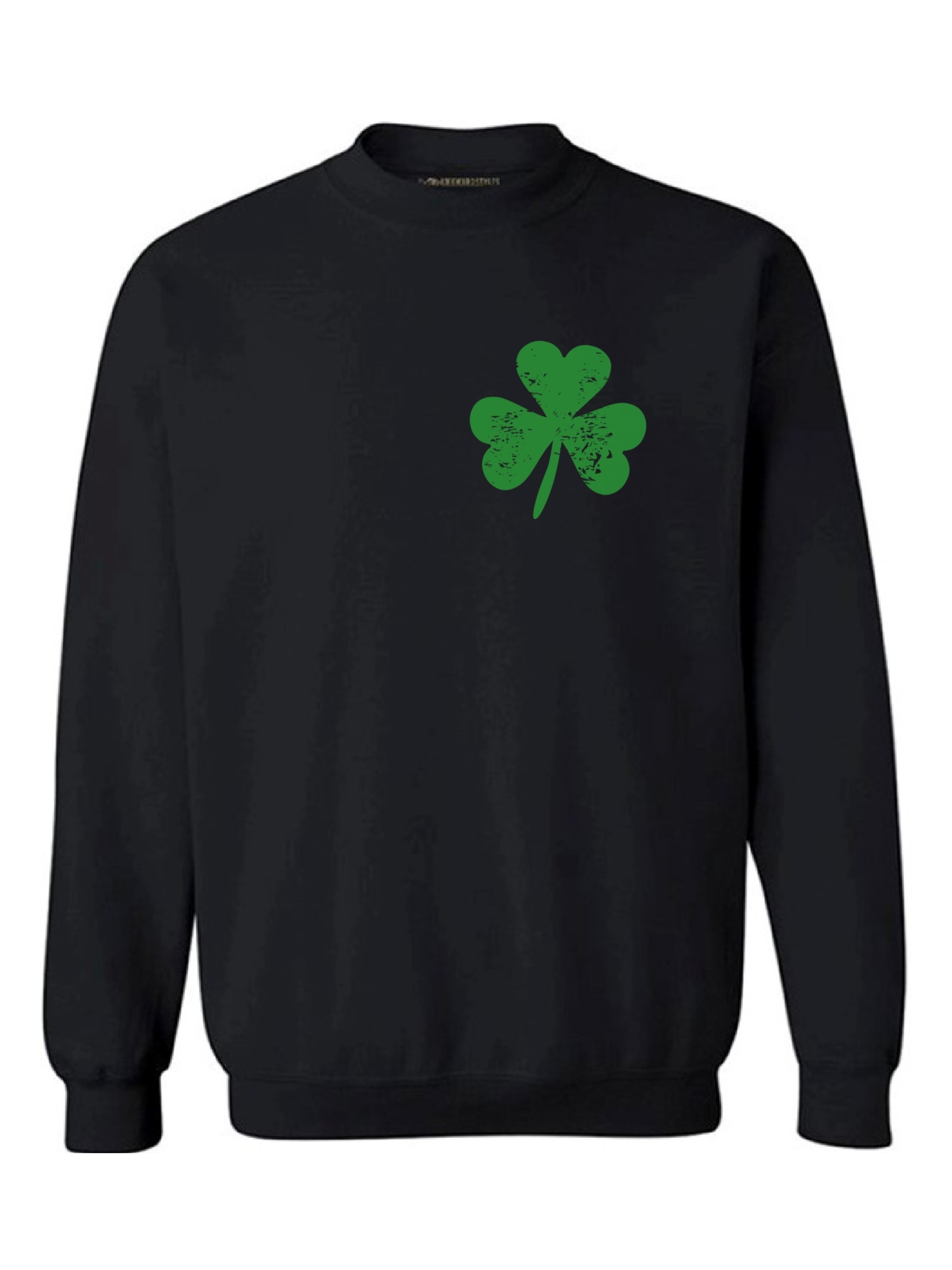 Awkward Styles St. Patricks Day Sweater Irish Clover Pocket Sweatshirt Proud Irish Sweatshirt for Men & Women Lucky Shamrock Sweater St Paddy's Day Irish Gifts Irish Pride St Patricks Sweater - image 1 of 5