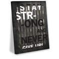 thumbnail image 1 of Awkward Styles Stay Strong and Never Give Up Wall Decor Inspirational Quotes Blackboard Wall Art Motivational Gifts Artwork for the Office Modern Wall Art Motivational Canvas Print Dorm Room Decor, 1 of 5