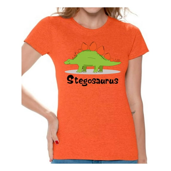 Awkward Styles Stegosaurus Dinosaur Shirt for Women Dinosaur Tshirt Stegosaurus T Shirt Spirit Animal Shirts for Women Funny Stegosaurus Gifts for Her Dinosaur Party Outfit Dinosaur Gifts for Women