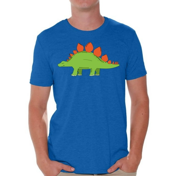 Awkward Styles Stegosaurus Dinosaur T-Shirt for Men Dinosaur Tshirt Stegosaurus T Shirt Spirit Animal Shirts for Men Funny Stegosaurus Gifts for Him Dinosaur Party Outfit Dinosaur Gifts for Men
