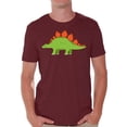 thumbnail image 1 of Awkward Styles Stegosaurus Dinosaur T-Shirt for Men Dinosaur Tshirt Stegosaurus T Shirt Spirit Animal Shirts for Men Funny Stegosaurus Gifts for Him Dinosaur Party Outfit Dinosaur Gifts for Men, 1 of 4