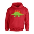 thumbnail image 1 of Awkward Styles Stegosaurus Dinosaur Unisex Hoodie Spirit Animal Stegosaurus Hoodie Cute Dinosaur Hoodie for Women Funny Dinosaur Gifts for Men Dinosaur Hoodie Sweater Unisex Dinosaur Party, 1 of 5