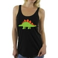 thumbnail image 1 of Awkward Styles Stegosaurus Racerback Tank Top for Her Dinosaur Tanks Stegosaurus Racerback Shirts Animal Shirts for Women Stegosaurus Outfit Dinosaur Themed Party Dinosaur Gifts for Women, 1 of 4
