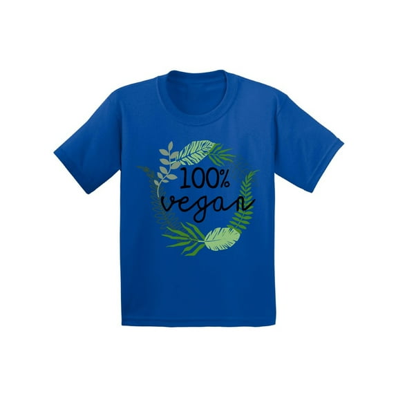 Awkward Styles Stylish Foliage T-Shirts for Youth Vegetarian Kids T Shirts Clothes for Kids Original Children's Shirts Vegan Kids Fashion Vegetarian Gifts Vegan Friendly Clothing Hey Vegetarians