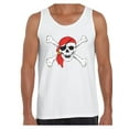 thumbnail image 1 of Awkward Styles Sugar Skull Tank Tops for Men Jolly Roger Skull and Crossbones Mens Tank Top Day of Dead Tank Tops Pirate Flag Tanks Skull Tank Tops Dia de Los Muertos Tank Top for Men, 1 of 4
