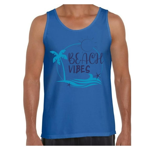 Awkward Styles Summer Shirts Vacay Vibes Clothing Collection for Men Beach Tank Top for Men Vacay Vibes Shirts Beach Vibes Clothes for Men Summer Tank Top Beach Tshirt for Men Beach Gifts