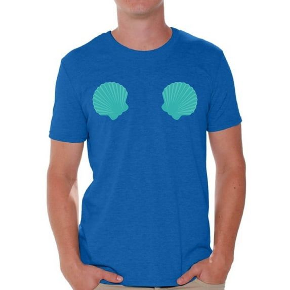 Awkward Styles Summer Vibes T Shirt for Men Shell Mens Shirts Beach Clothes for Men Summer T-Shirt Summer Vibes Tshirt for Men Beach Gifts Summer Shirts Shell Clothing Collection for Men Vacation