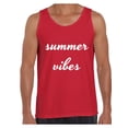 thumbnail image 1 of Awkward Styles Summer Vibes Tank Top Men's Vacation Tank Beach Muscle Shirt Beach Outfit for Men Summer Party Outfit Summer Vibes Tshirt Summer Vacation Shirts Vacay T-Shirt Travel Tshirt, 1 of 4