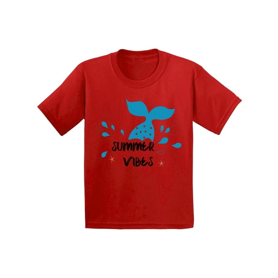 Awkward Styles Summer Youth Shirt Summer Vibes Shirt for Kids Beach T Shirt for Boys Beach Shirts for Girls Summer T-Shirt for Children Summer Vibes Gifts for Little One Summer Clothing for Children