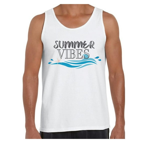 Awkward Styles Sunny Shirt Vacay Vibes Clothing Collection for Men Beach Tank Top for Men Vacay Vibes Shirts Summer Vibes Clothes for Men Summer Tank Top Beach Tshirt for Men Beach Gifts