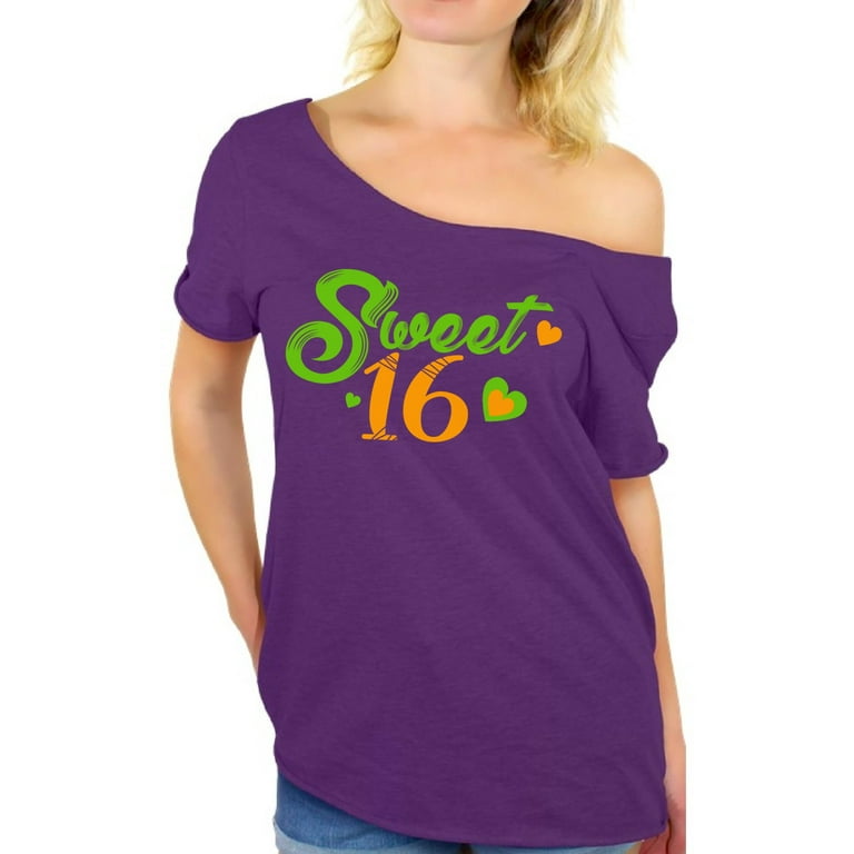 16th Birthday Girl Shirt- Sweet Sixteen Teenager Awesome Tee 16th Birthday Girl Shirt- Sweet Sixteen Teenager Awesome Tee
